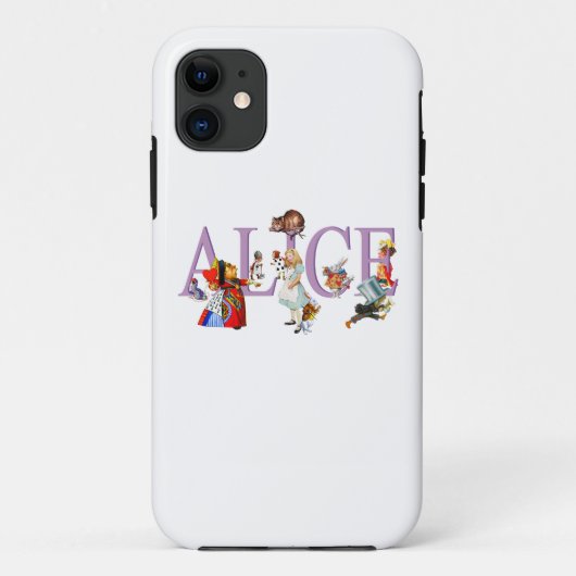 Alice in Wonderland en Friends Case-Mate iPhone Case (Achterkant)