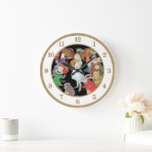 Alice in Wonderland en Friends. Grote Klok (Huis)