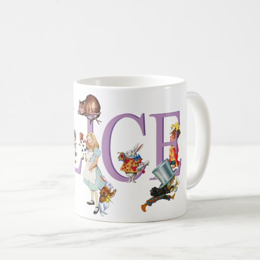 Alice in Wonderland en Friends Koffiemok (Voorkant rechts)