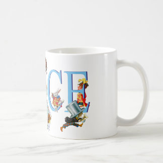 Alice in Wonderland en Friends Koffiemok