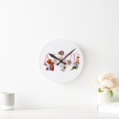 Alice in Wonderland en Friends Ronde Klok (Huis)