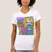 Alice in Wonderland en het Caterpillar T-shirt (Voorkant)