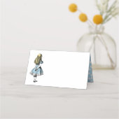  Alice in Wonderland en Mr. Rabbit Plaatskaartje (Voorkant)
