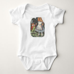 Alice in Wonderland en The Mad Hatter Romper