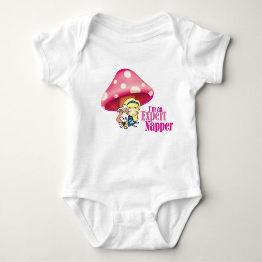 Alice in Wonderland Expert Napper Romper (Voorkant)