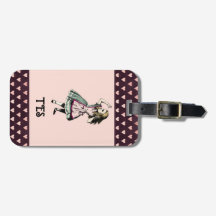 Alice in Wonderland Fairy Tale Monogram
