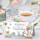 Alice in Wonderland Fairytale Birthday Party Table Plaatskaartje