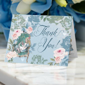  Alice in Wonderland Fairytale Karakters Bedankkaart