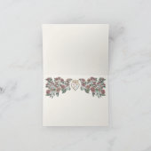 Alice in Wonderland Fairytale Karakters Bedankkaart (Binnen)