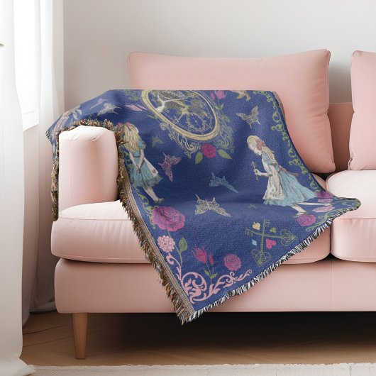 Alice in Wonderland Fairytale ontkoppeling Deken