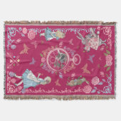  Alice in Wonderland Fairytale ontkoppeling Deken (Voorkant)