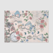  Alice in Wonderland Fairytale ontkoppeling Tissuepapier (Voorkant)