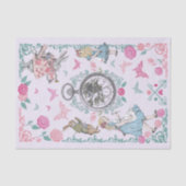  Alice in Wonderland Fairytale ontkoppeling Tissuepapier (Voorkant)