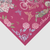 Alice in Wonderland Fairytale ontkoppeling Tissuepapier (Detail)