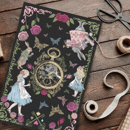  Alice in Wonderland Fairytale ontkoppeling Tissuepapier