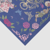 Alice in Wonderland Fairytale ontkoppeling Tissuepapier (Detail)