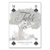 Alice in Wonderland Fairytale spelkaart Kaart (Achterkant)
