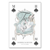 Alice in Wonderland Fairytale spelkaart Kaart (Achterkant)