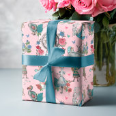 Alice in Wonderland Fairytale Storybook Cadeaupapier