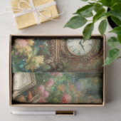 Alice in Wonderland Fairytale Tea Party Decoupage Tissuepapier (Geschenk)