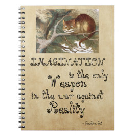 Alice in Wonderland - FANTASIE CAT 1865 Notitieboek
