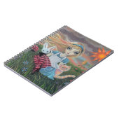 Alice in Wonderland Fantasy Art Notitieboek (Linkerzijde)