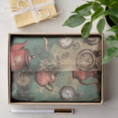 Alice in Wonderland Fantasy Decoupage Tissuepapier (Geschenk)