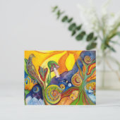 Alice in Wonderland Fantasy Fairy Sunshine Dream Briefkaart (Staand voorkant)