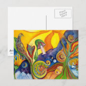 Alice in Wonderland Fantasy Fairy Sunshine Dream Briefkaart (Voorkant / Achterkant)