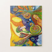 Alice in Wonderland Fantasy Fairy Sunshine Dream Legpuzzel (Verticaal)