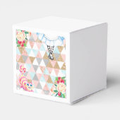 Alice in Wonderland Favor Box Bedankdoosjes (Achterkant)