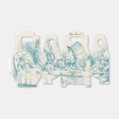 Alice in Wonderland - Favor Box Bedankdoosjes (Uitgevouwen)