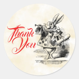 Alice in Wonderland Favor Stickers