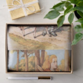  Alice in Wonderland Fawn Decoupage Tissuepapier (Geschenk)