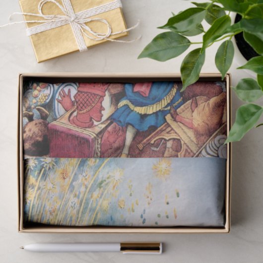  Alice in Wonderland Fireworks Decoupage Tissuepapier (Geschenk)