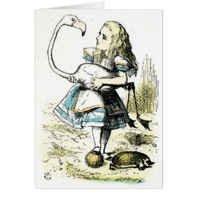 Alice in Wonderland: Flamingo (Voorkant)