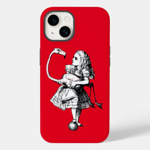 Alice in Wonderland Flamingo Case-Mate iPhone 14 Hoesje
