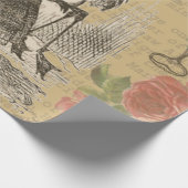 Alice in Wonderland Flamingo Classic Cadeaupapier (Hoek)