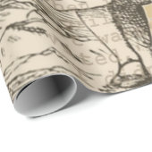 Alice in Wonderland Flamingo Classic Cadeaupapier (Rol Hoek)