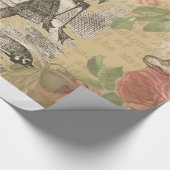 Alice in Wonderland Flamingo Classic Cadeaupapier (Hoek)