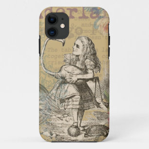 Alice in Wonderland Flamingo Classic Case-Mate iPhone Case