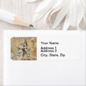 Alice in Wonderland Flamingo Classic Etiket (Insitu)