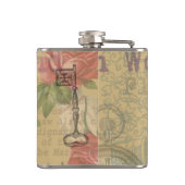 Alice in Wonderland Flamingo Classic Heupfles (Achterkant)