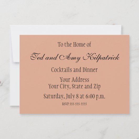 Alice in Wonderland Flamingo Classic Kaart (Achterkant)