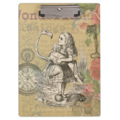 Alice in Wonderland Flamingo Classic Klembord (Voorkant)