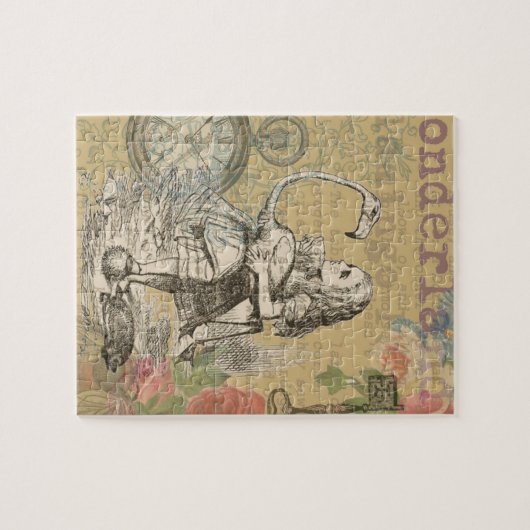 Alice in Wonderland Flamingo Classic Legpuzzel (Horizontaal)