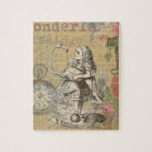 Alice in Wonderland Flamingo Classic Legpuzzel (Verticaal)