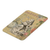 Alice in Wonderland Flamingo Classic Magneet (Linkerzijde)