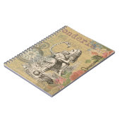 Alice in Wonderland Flamingo Classic Notitieboek (Linkerzijde)
