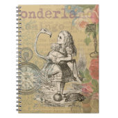 Alice in Wonderland Flamingo Classic Notitieboek (Voorkant)